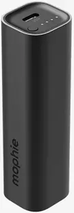Baterie portabilă mophie - Mini, 5000 mAh, Neagră