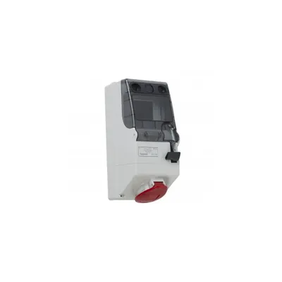 Combined unit P17 - cu DIN rail 125x280 - IP44 - 380/415 V~ - 16 A - 3P+N+E