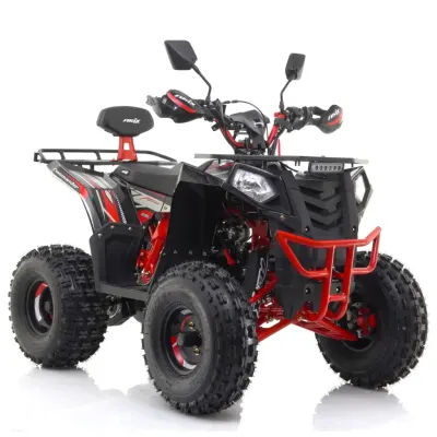 ATV Asix Comander 125cc, roti 8 , 1+1 viteze, culoare negru rosu
