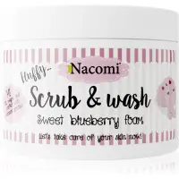Nacomi Fluffy... Sweet Blueberry Foam exfoliant pentru corp 180 ml