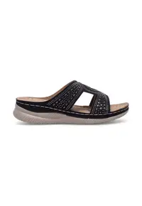 Slapi dama - 590559 - Sintetic - Negru -
