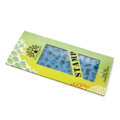 Matrita pentru stampila unghii de Anul Nou #08, Global Fashion, XY-MS11, 12,5*6,5 cm Engros