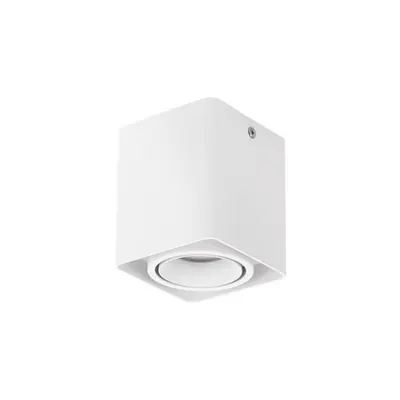 Plafoniera RENDE Nisipiu Alb Aluminiu LED GU10 1x10W IP20 220-240V Fara bec Rotating