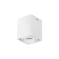 Plafoniera RENDE Nisipiu Alb Aluminiu LED GU10 1x10W IP20 220-240V Fara bec Rotating