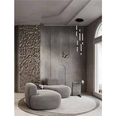 Lampa suspendata STALACTITE Triac Dimabil Nisipiu Negru Aluminiu, Acrylic & Ceramic LED 32 Wat 220-240Volt 2306Lm 3000K IP20