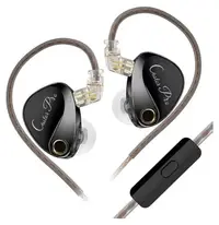 Căști cu microfon KZ – Castor Pro Bass Up Edition, gri