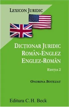 Dictionar Juridic Roman-Englez, Englez-Roman ed.2
