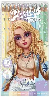 Creioane colorate Kids Euroswan WOW Generation - 12 buc, sortiment