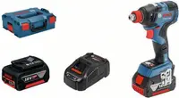 Cheie de impact cu acumulator Bosch - Professional GDX 18V-200 C, 2xGBA 18V 5.0 Ah