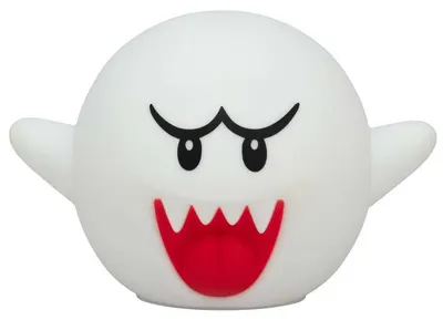 Lampă Paladone Games: Super Mario - Boo (SquishyGlo)