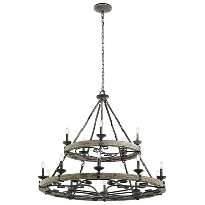 Corp de iluminat suspendat, lustra Taulbee 15 Light Chandelier