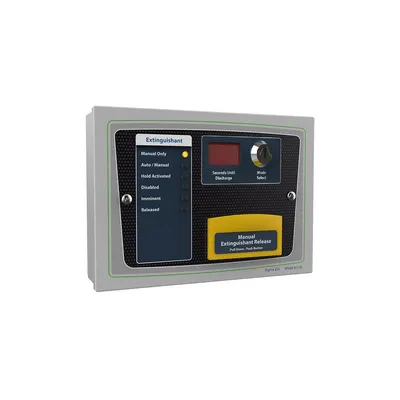 Indicator de stare Kentec K921110M8, selector cu cheie, declansare manuala, 6 LED-uri, compatibil Sigma XT/XT+, Syncro XT+