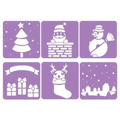 Set de 6 șabloane