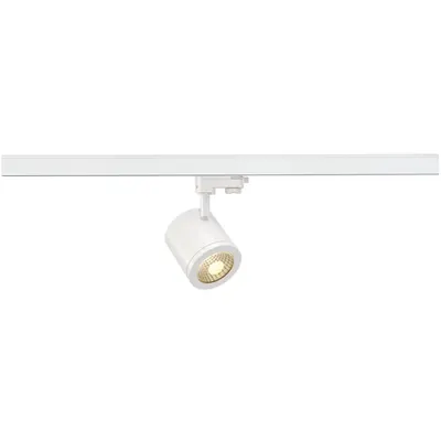 Iluminat decorativ pe sina, Melodii ENOLA C TRACK, pata alba pentru 240V track 3 faze, LED, 3000K, rotund, alb, 35 °, 11,2 W, incl. adaptor 3 faze