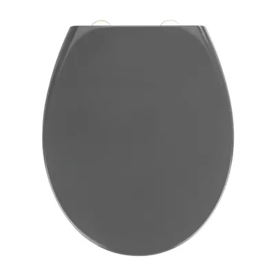 Capac WC Wenko Samos, 44,5 x 37,5 cm, gri închis