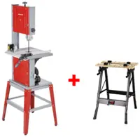 Ferăstrău cu bandă și masă de lucru Einhell - TC-SB 305 U, 750 W, 1400 rpm