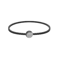 Bratara tennis Victory cu diamante negre si incolore de 2.427ct