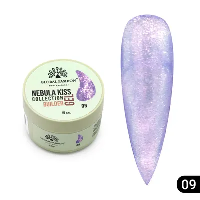 Gel pentru modelarea unghiilor 15 gr, Nebula Kiss Builder Gel 09 Engros