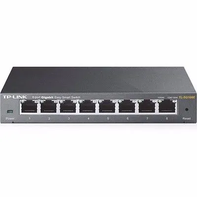 Switch Tp-Link; Model: Tl-Sg108; Porturi: 8 X Rj-45 10/100/1000 Metal Case