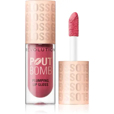 Revolution Pout Bomb lip gloss cu efect de crestere culoare 4.6 ml