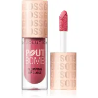 Revolution Pout Bomb lip gloss cu efect de crestere culoare 4.6 ml