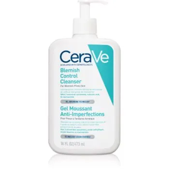 CeraVe Blemish Control gel de curățare impotriva imperfectiunilor pielii cauzate de acnee