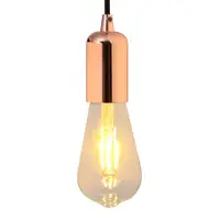 vidaXL Suporturi de lampă 2 buc Rose Gold E27