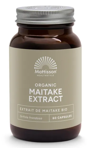 Organic Maitake Extract, 400 mg, 60 capsule, Mattisson Healthstyle