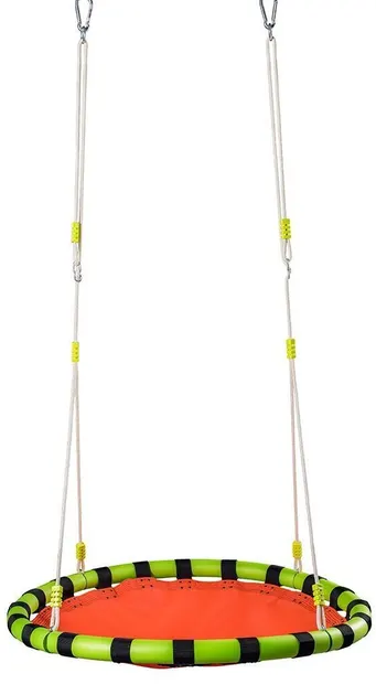 Leagan rotund pentru copii Woody - Portocaliu, 103 cm