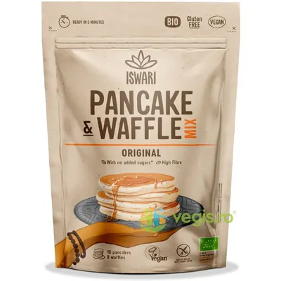 Amestec pentru Clatite si Vafe fara Gluten Ecologic/Bio 300g