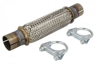 Racord Flexibil de Evacuare 40x200 cu Montare Rapida si Cleme Durable