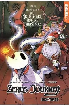 Disney Manga: Tim Burton's the Nightmare Before Christmas -- Zero's Journey Graphic Novel Book 3 (Official Full-Color Graphic Novel, Collects Single C
