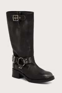 Steve Madden cizme de ofițer pentru femei din piele Beau