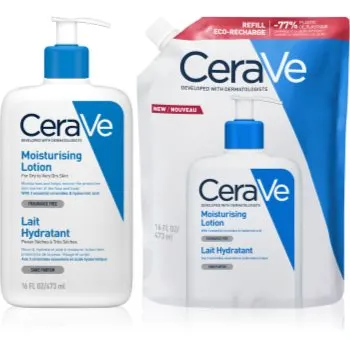 CeraVe Moisturizers Lotion set cu efect de hidratare
