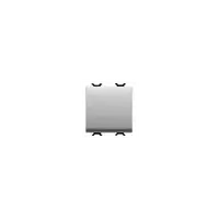 Intrerupator cap cruce 1P 250V ac - 16AX - NEUTRAL - 2 MODULES - WHITE - CHORUS