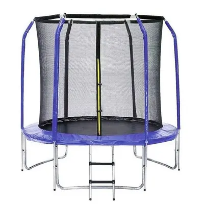 Trambulina cu plasa de siguranta Ocie Blue 244 cm