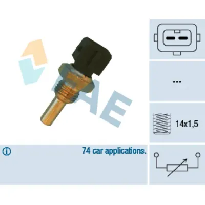 Senzor temperatura lichid racire FAE 32560