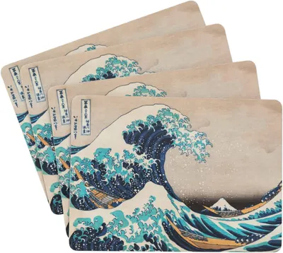 Suporturi de masă Erik Art: Katsushika Hokusai – The Great Wave of Kanagawa