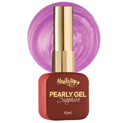 Ojă Semipermanentă NAILSUP Sapphire Pearly Gel PG07