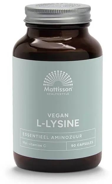 L-Lysine + Vitamin C, 90 capsule, Mattisson Healthstyle