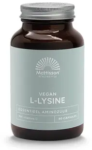 L-Lysine + Vitamin C, 90 capsule, Mattisson Healthstyle
