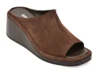 Papuci GRYXX maro, 1461255, din piele intoarsa
