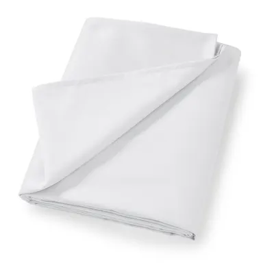 Cearceaf alb din bumbac satinat 180x260 cm Cotton Sateen – Bianca