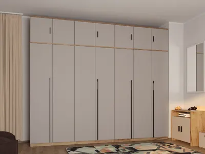 Dulap Inalt Casmir / Stejar 2.87m Siena