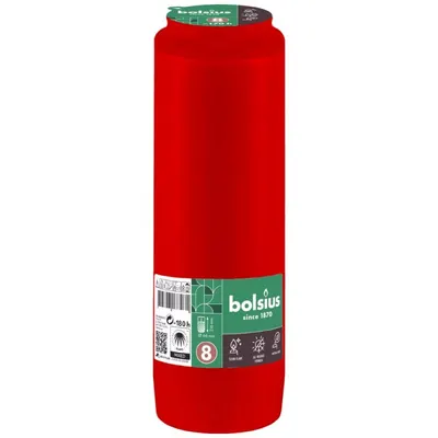 Candela Rezerva Nr.13, Bolsius, Rosu, 170 Ore