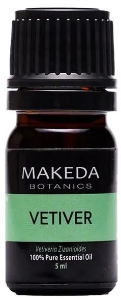 Makeda Botanics Ulei esențial de vetiver, grad terapeutic, 5 ml