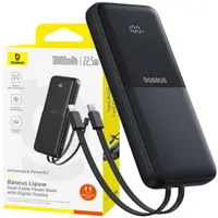 Powerbank Baseus 10000mAh 22.5W USB-C USB-A cu cabluri integrare