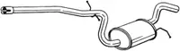 Toba esapament mijloc SKODA OCTAVIA II; VW GOLF V, JETTA III 1.6 1.6ALK 1.6LPG intre 2004-2013