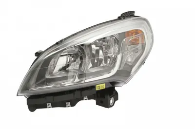 Far stanga (2 H7, reglaj electric, cu motoras, cu lumini de zi) FIAT DOBLO dupa 2014