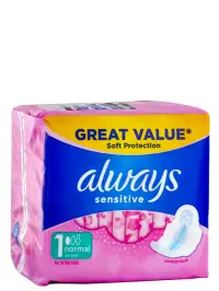 Always Absorbante 14 buc Sensitive Normal